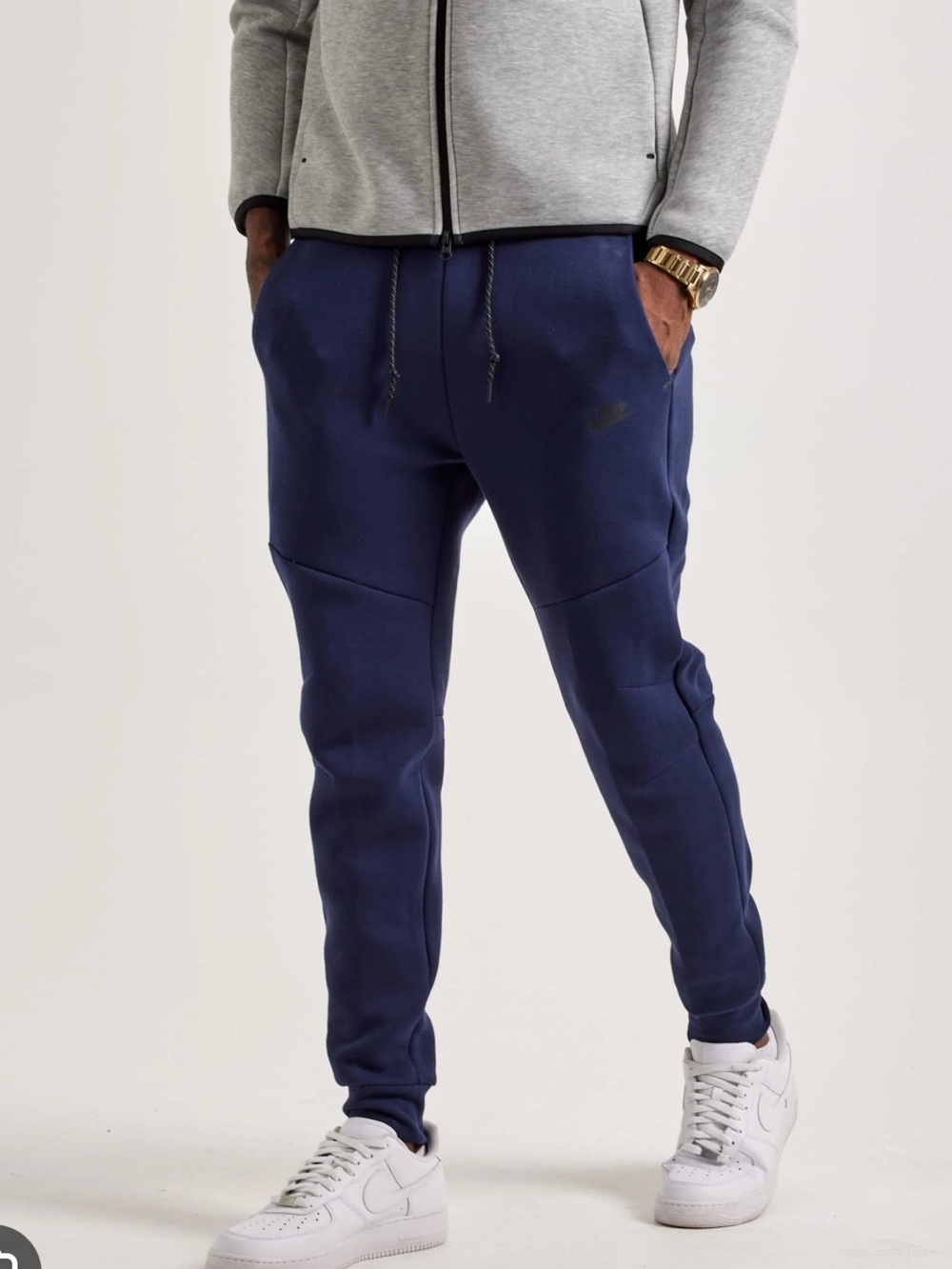 Nike Tech Pants Navy Blue Men’s Large LIKE NEW